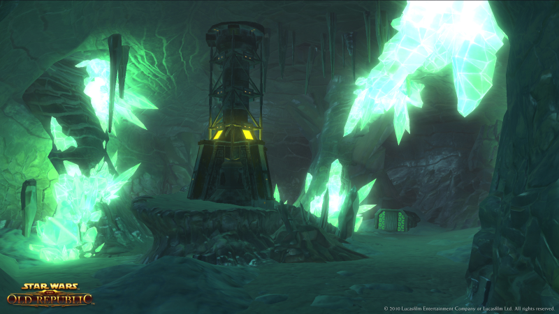 Illustration for article titled This Is Where Lightsaber Crystals Come From